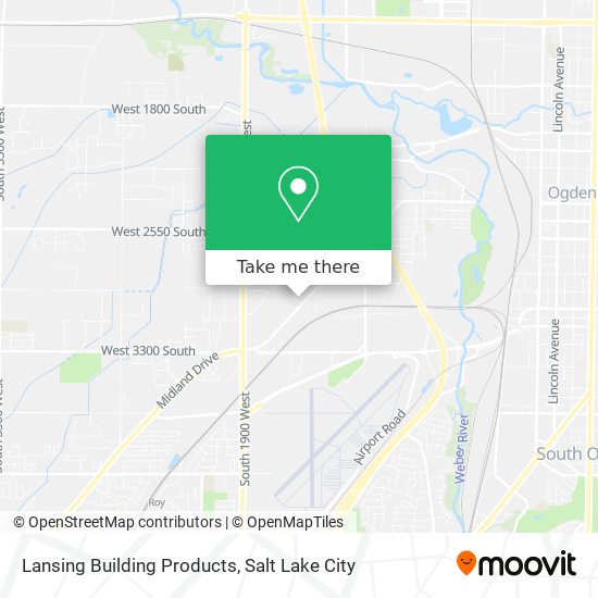 Lansing Building Products map