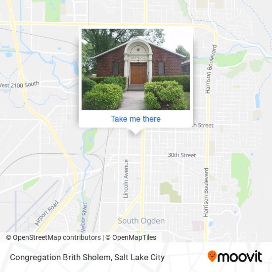 Mapa de Congregation Brith Sholem