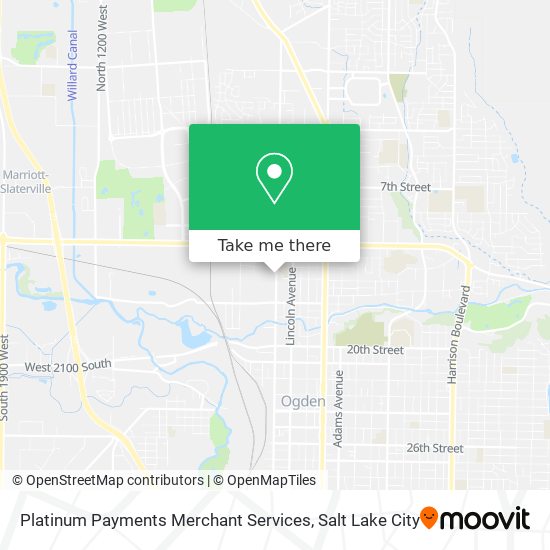 Platinum Payments Merchant Services map