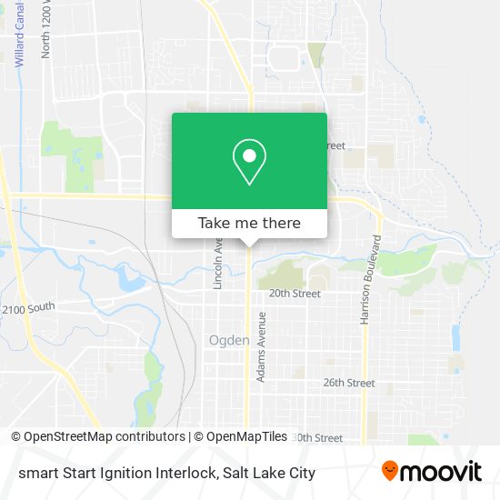 Mapa de smart Start Ignition Interlock