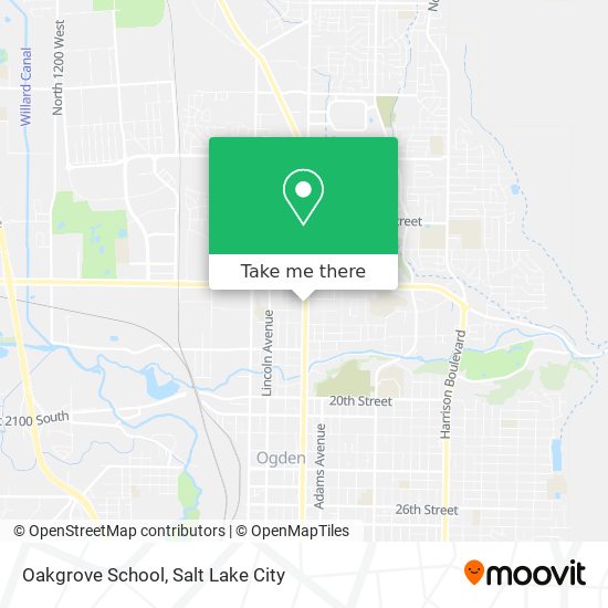 Oakgrove School map