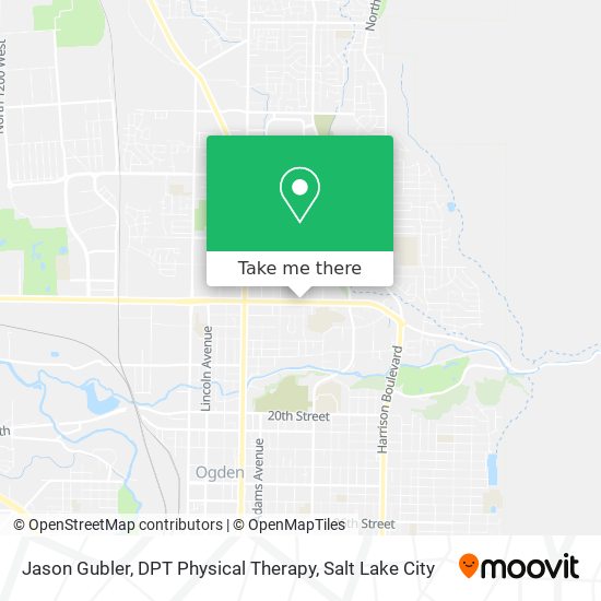 Jason Gubler, DPT Physical Therapy map
