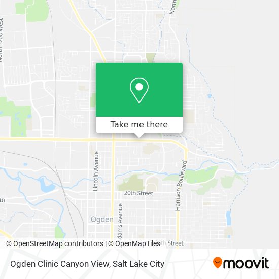 Mapa de Ogden Clinic Canyon View