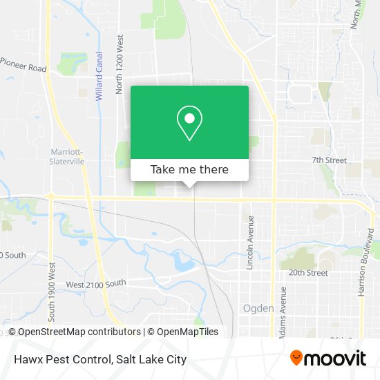 Mapa de Hawx Pest Control