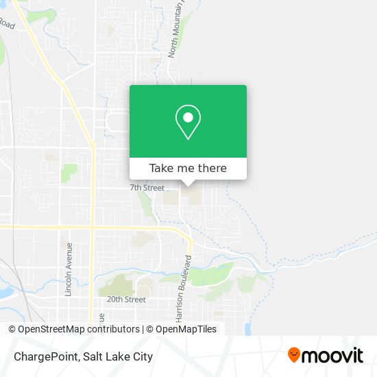 Mapa de ChargePoint