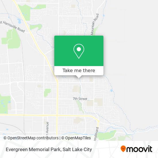 Mapa de Evergreen Memorial Park