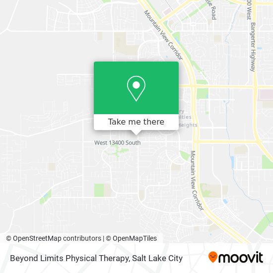 Beyond Limits Physical Therapy map
