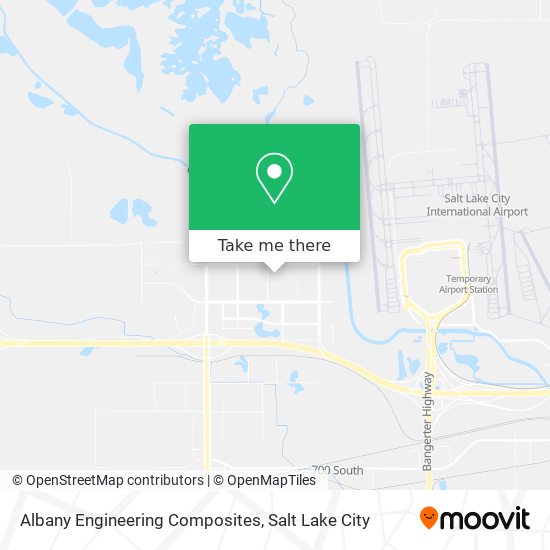 Albany Engineering Composites map