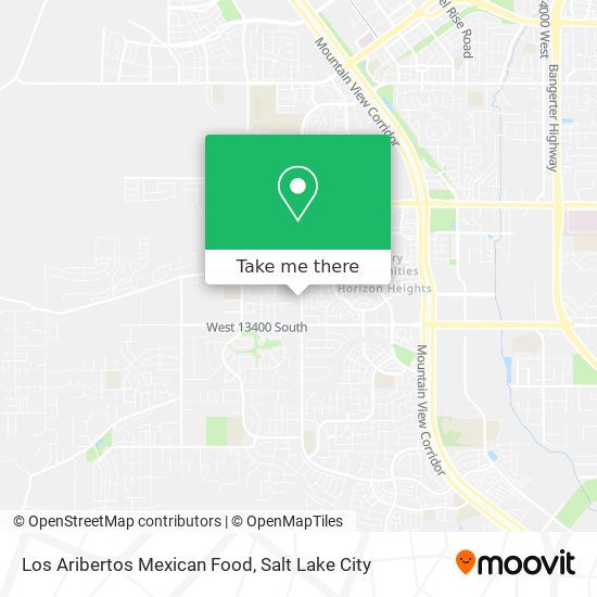 Los Aribertos Mexican Food map