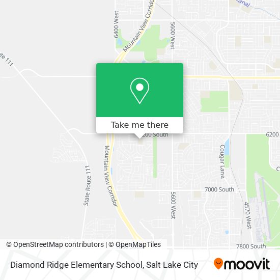 Diamond Ridge Elementary School map