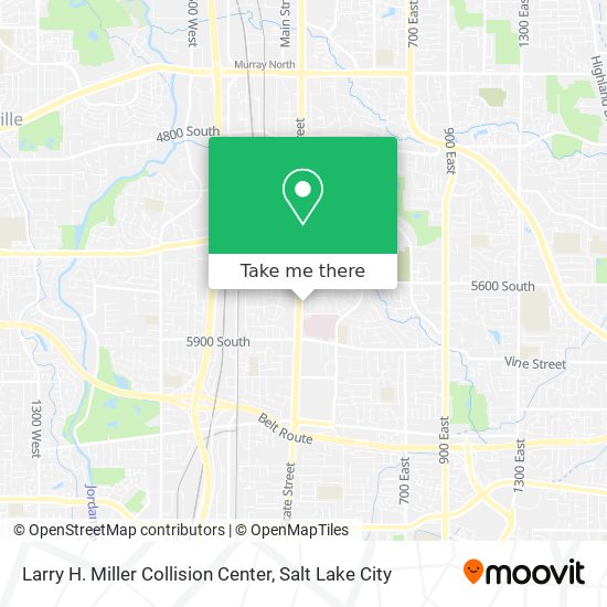 Mapa de Larry H. Miller Collision Center