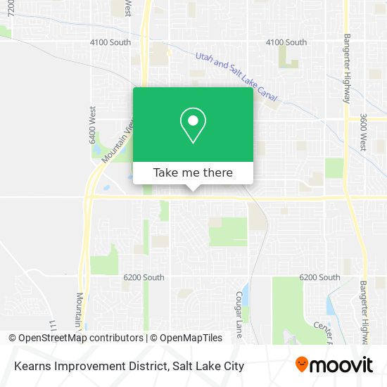 Mapa de Kearns Improvement District