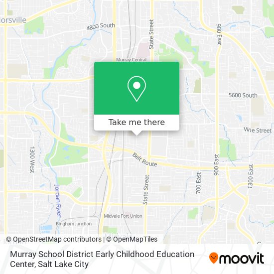 Murray School District Early Childhood Education Center map