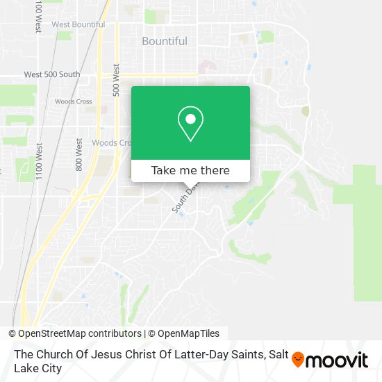 The Church Of Jesus Christ Of Latter-Day Saints map