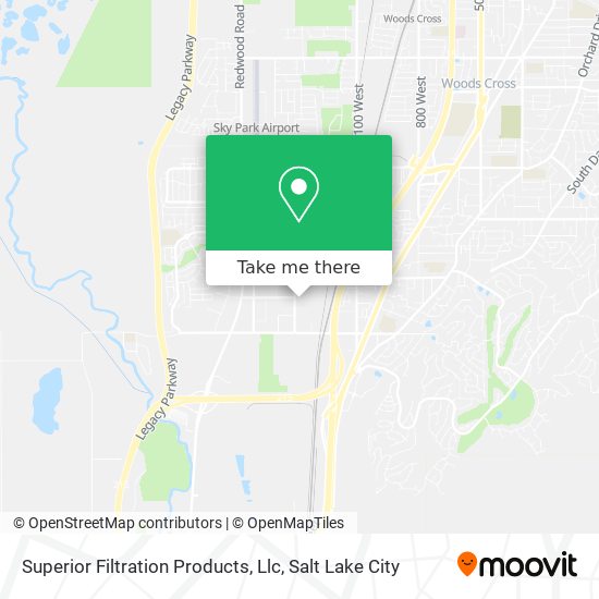 Superior Filtration Products, Llc map