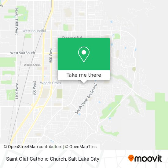 Saint Olaf Catholic Church map