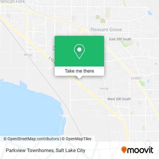 Parkview Townhomes map