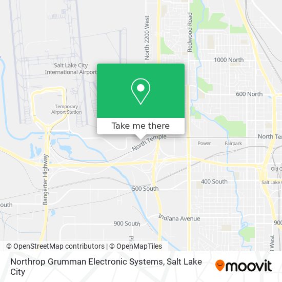 Northrop Grumman Electronic Systems map