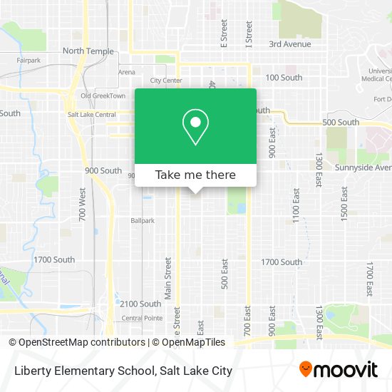 Mapa de Liberty Elementary School