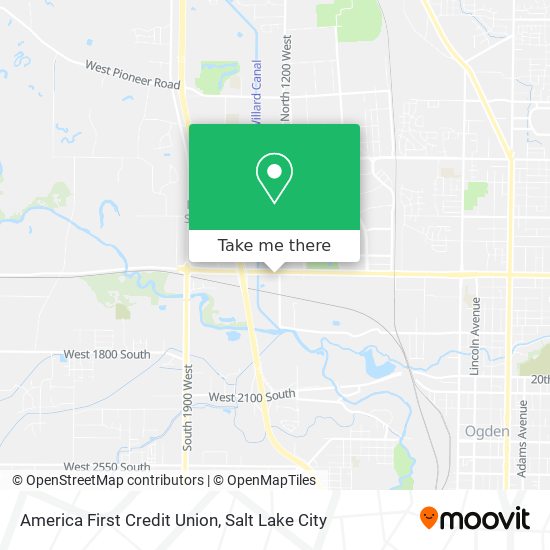 Mapa de America First Credit Union