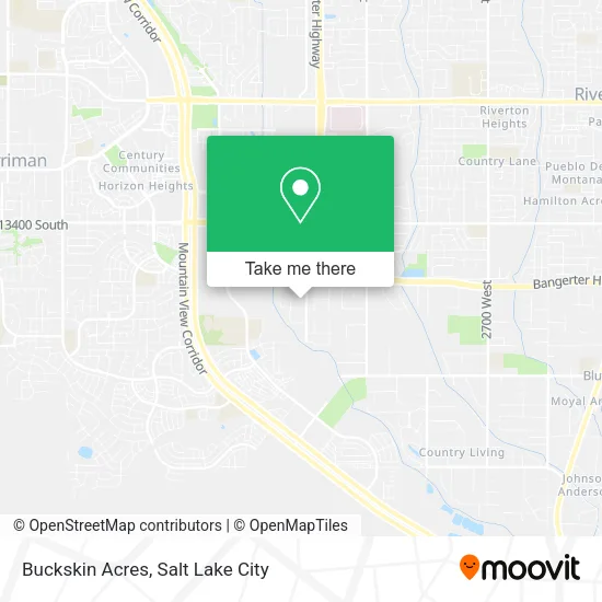 Buckskin Acres map