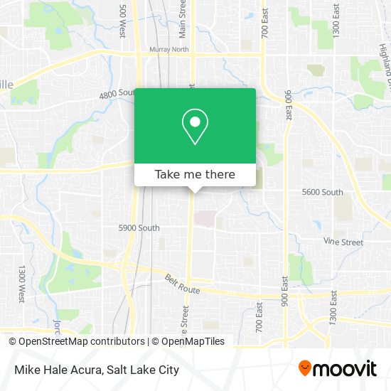 Mapa de Mike Hale Acura