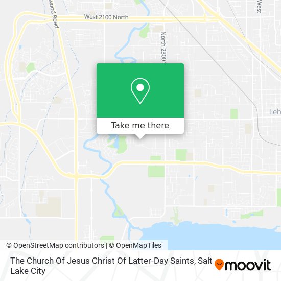 The Church Of Jesus Christ Of Latter-Day Saints map