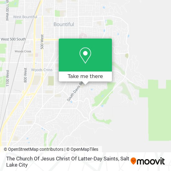 The Church Of Jesus Christ Of Latter-Day Saints map