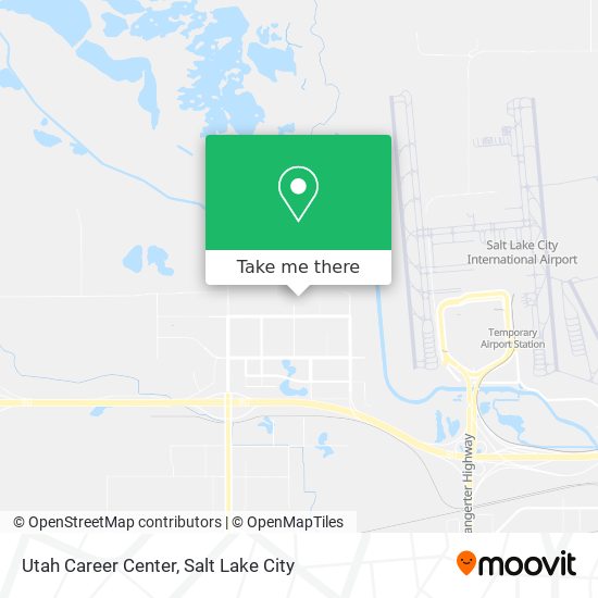 Utah Career Center map