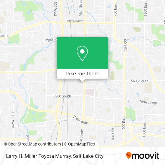Mapa de Larry H. Miller Toyota Murray