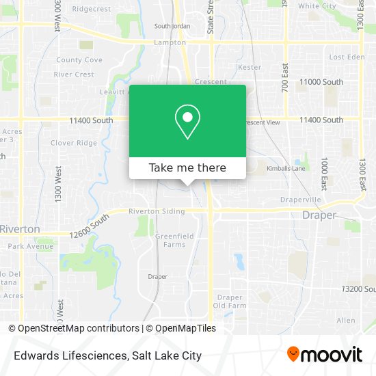 Edwards Lifesciences map