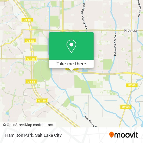 Hamilton Park map