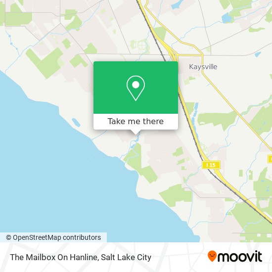 Mapa de The Mailbox On Hanline