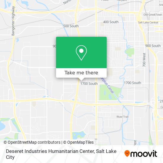 Deseret Industries Humanitarian Center map