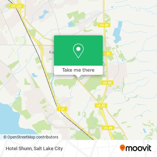 Hotel Shunn map