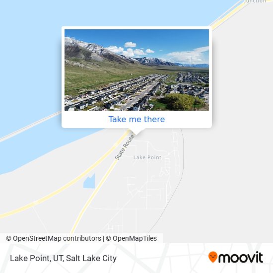 Lake Point, UT map