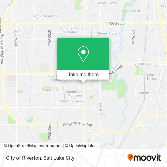 City of Riverton map