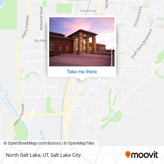 Mapa de North Salt Lake, UT