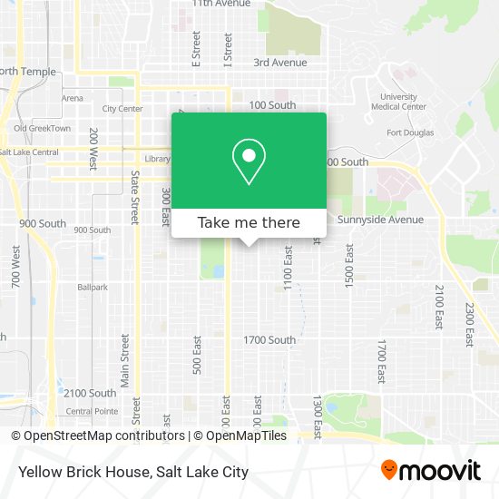 Mapa de Yellow Brick House