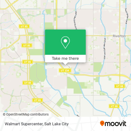 Mapa de Walmart Supercenter