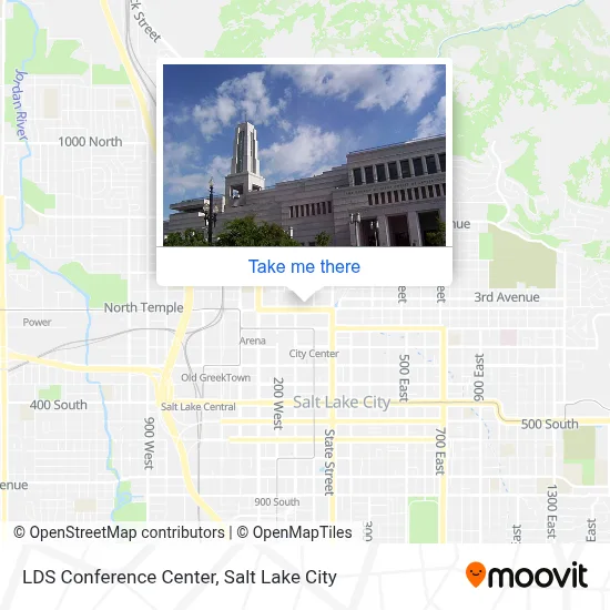 Slc Conference Map How to Get to LDS Conference Center in Salt Lake City by Bus or Light Rail?