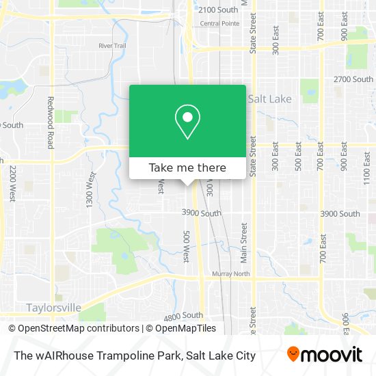 The wAIRhouse Trampoline Park map