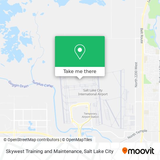 Mapa de Skywest Training and Maintenance