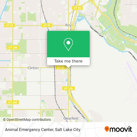 Animal Emergency Center map