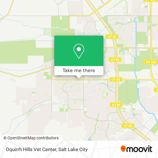 Oquirrh Hills Vet Center map