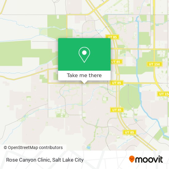 Rose Canyon Clinic map