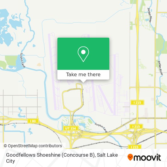 Mapa de Goodfellows Shoeshine (Concourse B)