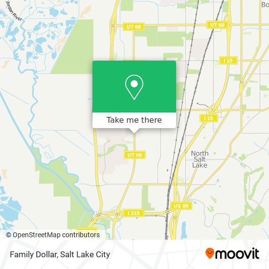 Family Dollar map