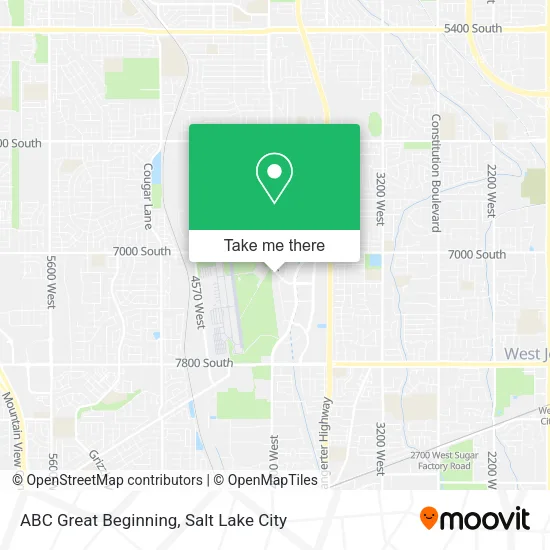 ABC Great Beginning map