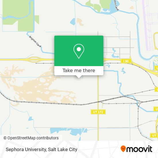 Sephora University map